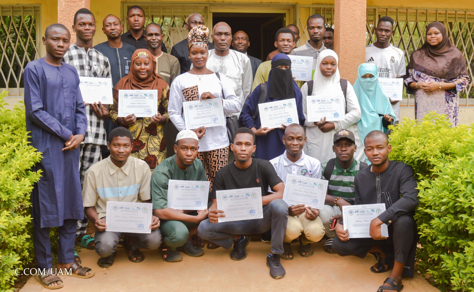 COMMUNIQUE DE PRESSE : réalisation de l’activité BOOTCAMPS (AXE 1 DE LA FEUILLE DE ROUTE) DU Centre STEM STEM Power Niger
